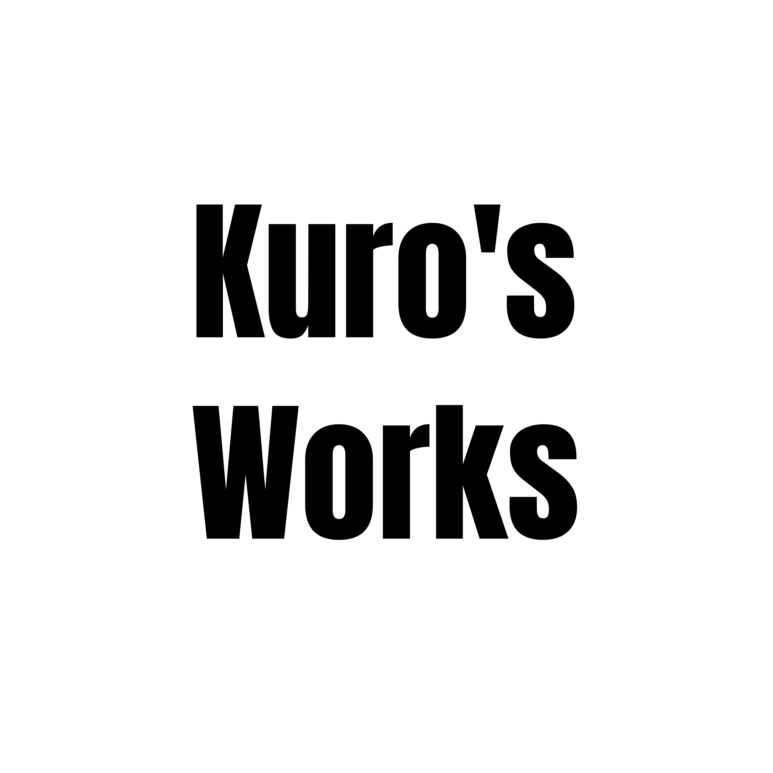 Kuro's Works Logo